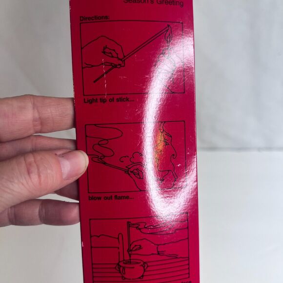 Olfactory's Christmas Incense Sticks NEW 'Scent of Christmas' 20 Sticks USA Made - Picture 5 of 7